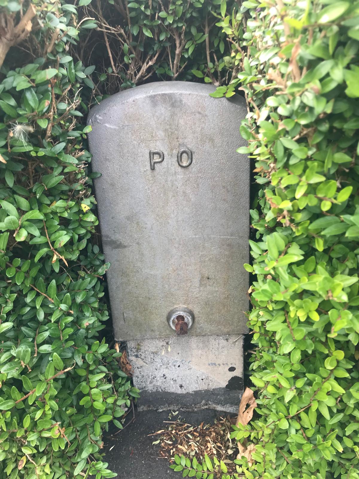 During the 1960's and 70's some distribution points were installed in a pillar in the footpath