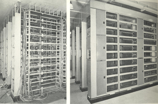 Distributor 3 during installation (left) and after (right)
