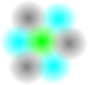 In reality the cells are more circular with a strong signal at the centre radiating 						outward getting weaker as it travels further from the cell site