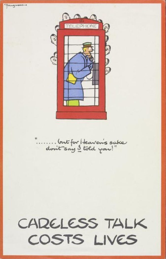 Wartime poster
