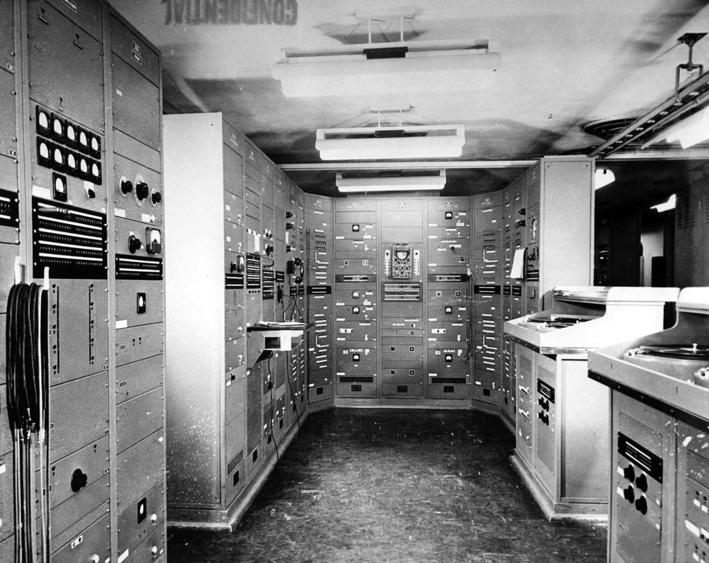 SIGSALY equipment.