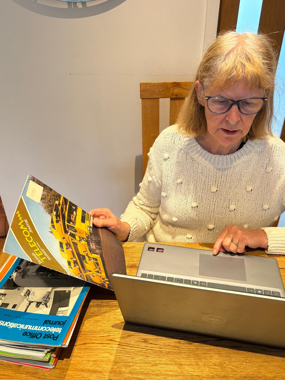 Sorting and photographing archive documents